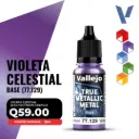 Vallejo True Metallic Metal - Violeta Celestial Base (77.129)