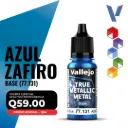 Vallejo True Metallic Metal - Azul Zafiro Base (77.131)