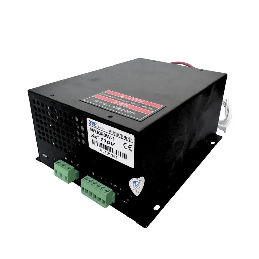 Fuente de Alimentación 80W para Cortadora y Grabadora Laser de CO2 - 110V