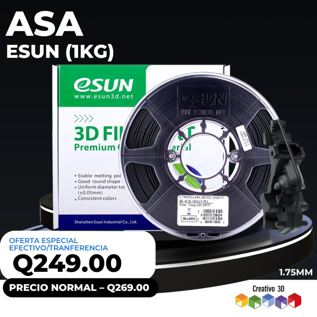 eSun ASA – 1.0 Kg / 1.75mm