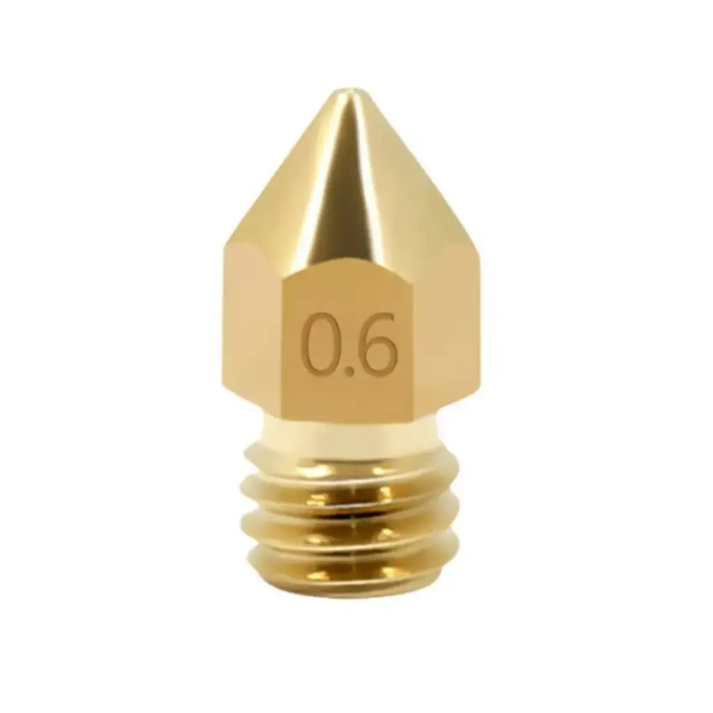 Boquilla Latón 0.6 mm – MK8 (Series Ender / Hornet)