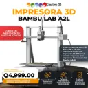 Bambu Lab - A2L Impresora 3D de Gran Formato - PRE VENTA