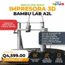 Bambu Lab - A2L Impresora 3D de Gran Formato - Ya Disponible