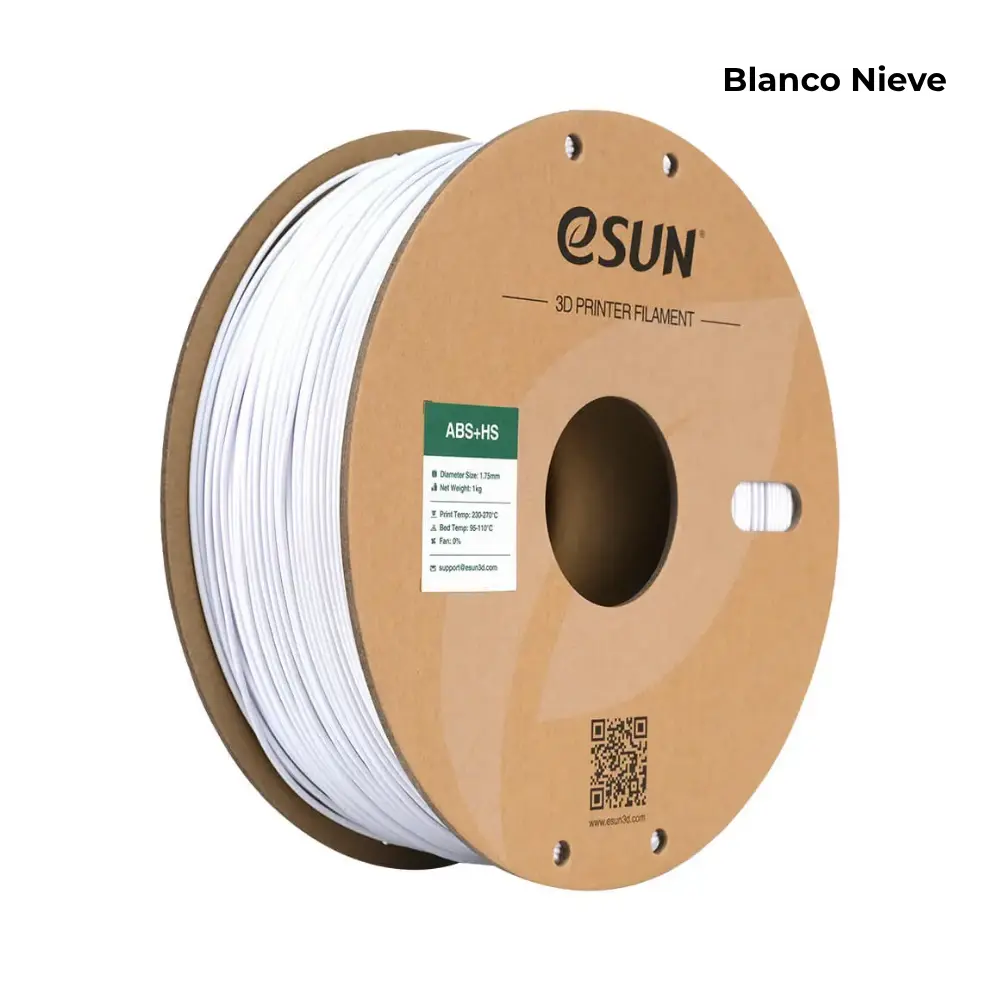 eSun ABS+ HS – 1. Kg / 1.75mm – Filamento para Impresora 3D