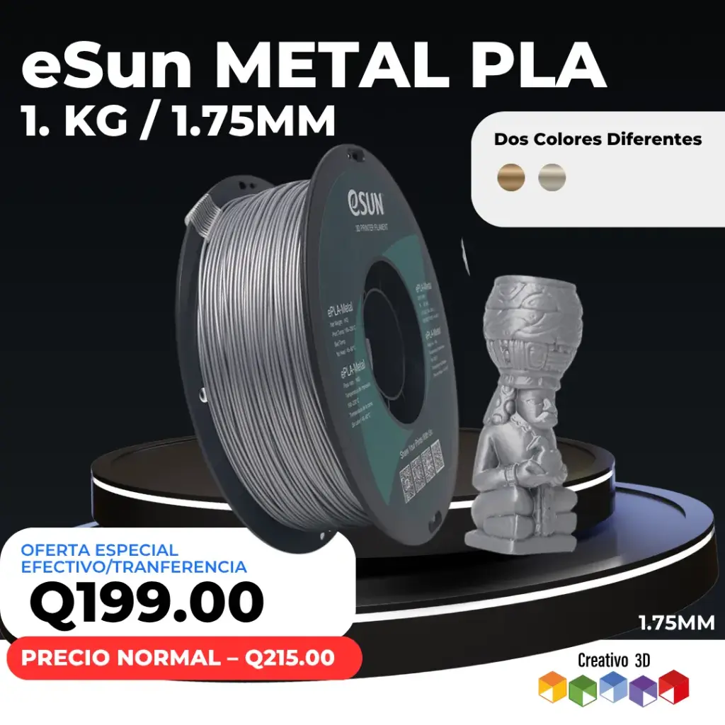 eSun METAL PLA – 1. Kg / 1.75mm
