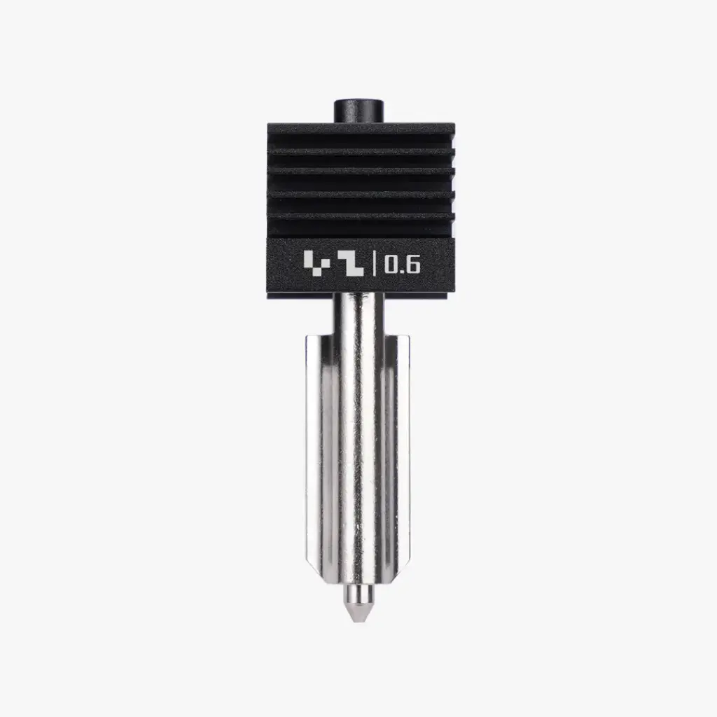 Hotend de 0.6mm con Boquilla de Acero Endurecido- Series H2/P2S/X2D - Bambu Lab