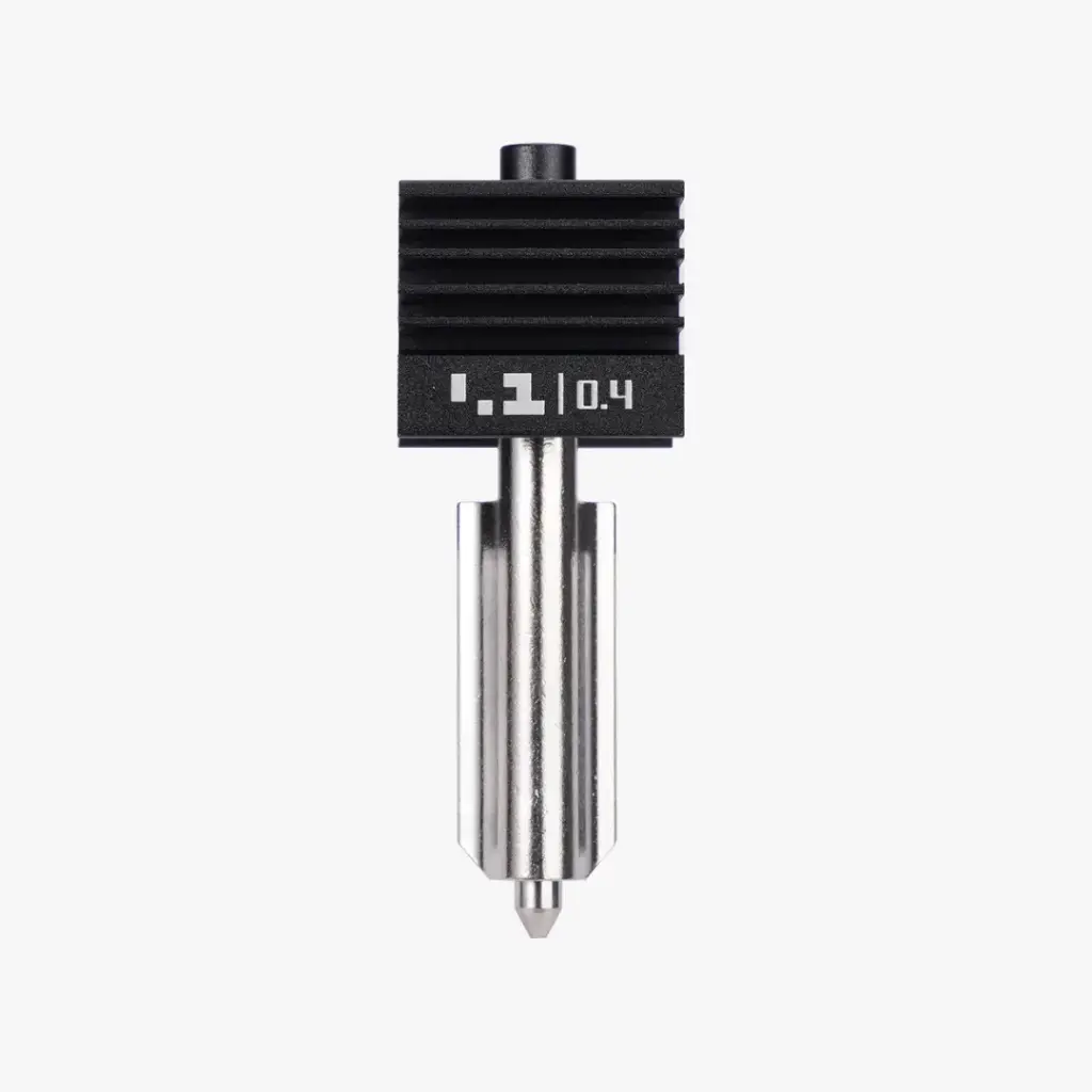 Hotend de 0.4mm con Boquilla de Acero Endurecido-Series H2/P2S/X2D - Bambu Lab