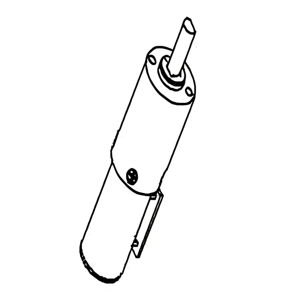 Motorreductor planetario para montaje de extrusor para Creator 5 / Creator 5 Pro