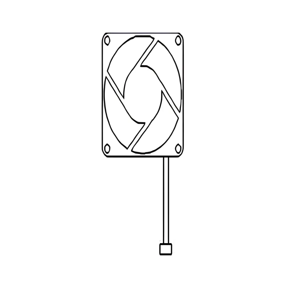 Ventilador de extracción de la cámara para Creator 5 Pro (7025 + B35).