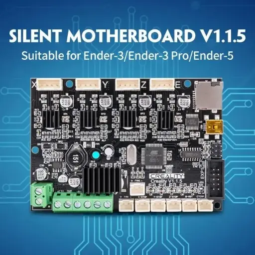 [4002010044] Silent Mainboard V1.1.5 Ender-3 / Ender-3 Pro / Ender-5
