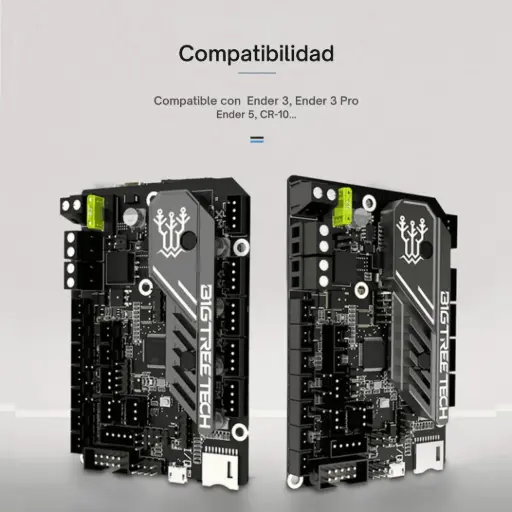 [10258] BIGTREETECH SKR MINI E3 V3.0.1 – Placa de control de 32 bits para Ender 3/Ender 3 Pro/Ender 5/Ender 5 Plus/CR-10
