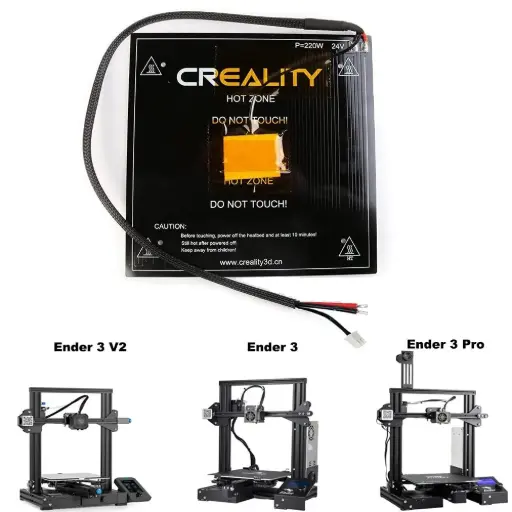 [4001040019] Kit de Cama Caliente – Ender 3 / 3 Pro / 3 V2 y otros