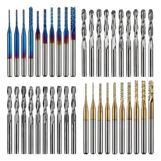 [10399] TTC3018s / TTC450 – Kit de 40 Brocas (Fresas) para CNC