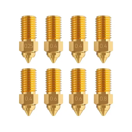 [10663] Kit de Boquillas M6 – Ender 3 V3 SE (0.25 – 0.4 – 0.6 – 0.8mm)