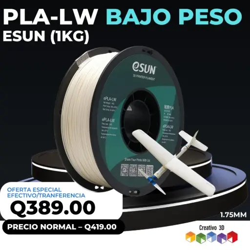 ePLA de Bajo Peso – 1. Kg / 1.75mm