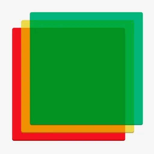 [4007010146] Acrílico de colores traslúcidas (10 piezas) – 200 x 200 x 3mm