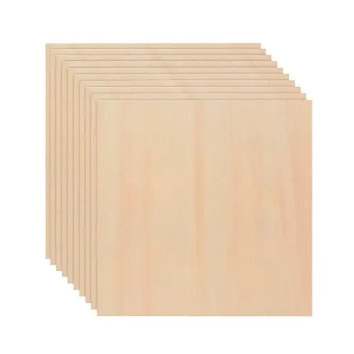 [10762] Tablero Plywood para Grabado y Corte Láser/CNC – 45 x 30 cm, 5mm – 1 Pieza