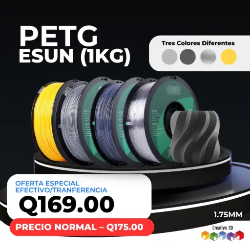 eSun PETG – 1. Kg / 1.75mm