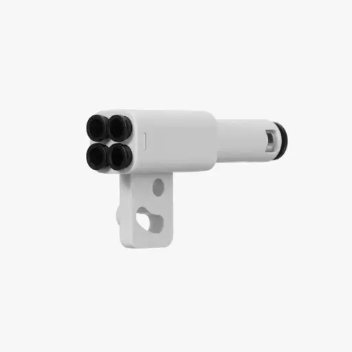[FAZ013-N] Series X1, P1, X2D, P2S, A2L, A1 – Adaptador PTFE 4-en-1 de Bambu