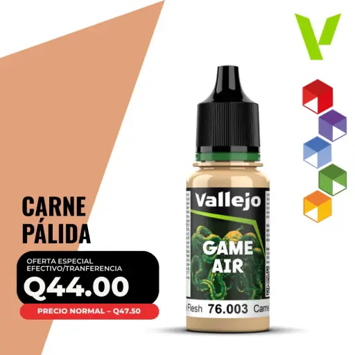 [76.003] Vallejo Game Air – Carne Pálida (76.003 – Pos. 3)