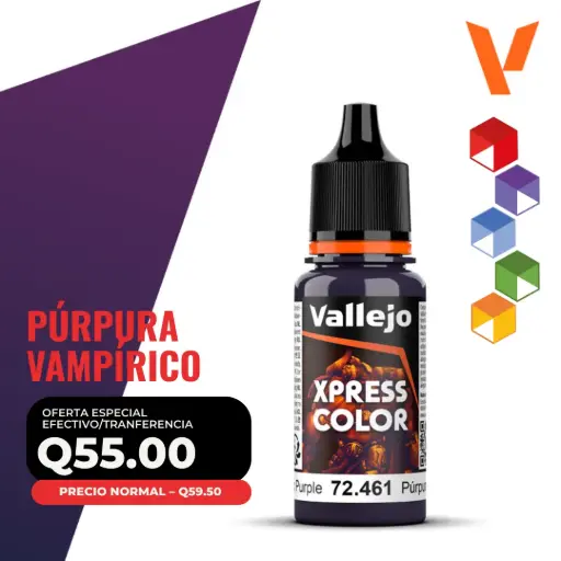 [72.461] Vallejo Xpress Color – Púrpura Vampírico (72.461 – Pos. 173)