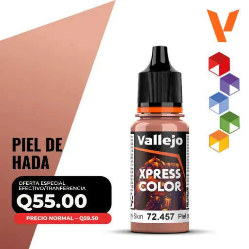 [72.457] Vallejo Xpress Color – Piel de Hada (72.457 – Pos. 169)
