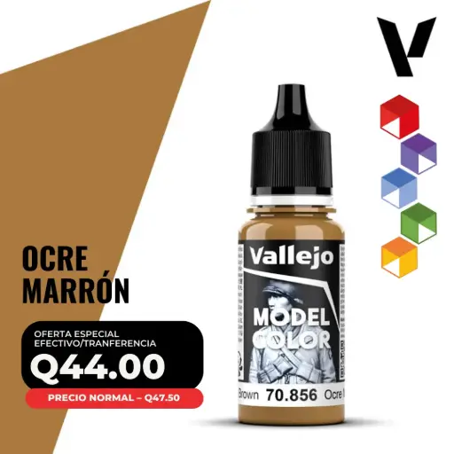 [70.856] Vallejo Model Color – Ocre Marrón (70.856 – Pos. 159)