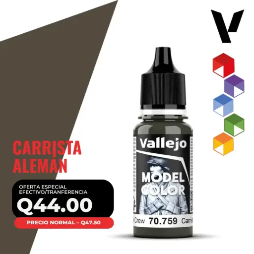 [70.759] Vallejo Model Color – Carrista Alemán (70.759 – Pos. 100)