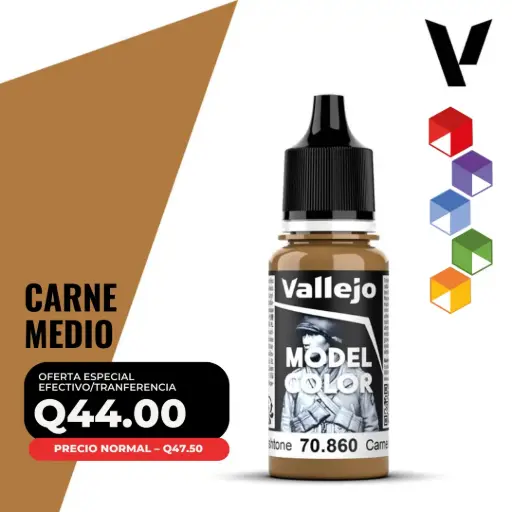 [70.860] Vallejo Model Color – Carne Medio (70.860 – Pos. 19)