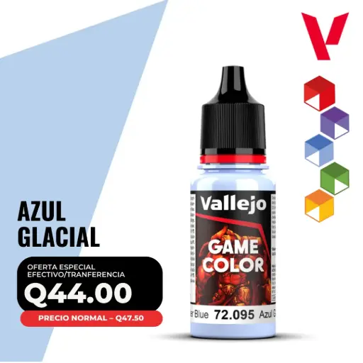[72.095] Vallejo Game Color – Azul Glacial (72.095 – Pos. 73)