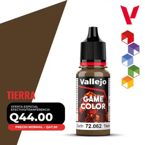 [72.062] Vallejo Game Color – Tierra (72.062 – Pos. 61)