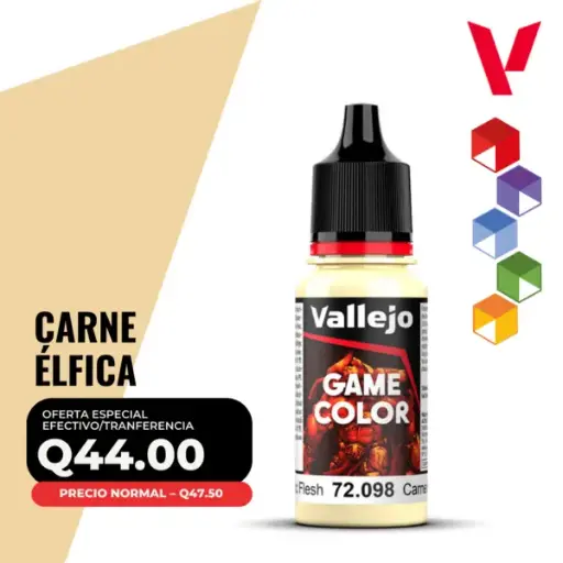 [72.098] Vallejo Game Color – Carne Élfica (72.098 – Pos. 3)