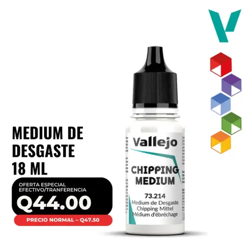 [73.214] Vallejo – Medium de Desgaste 18ml (73.214 – Pos. 220)