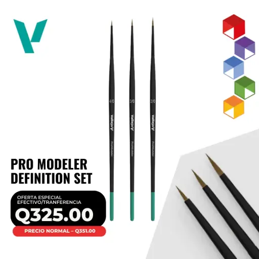 [B01990] Vallejo Pro Modeler – Definition Set (B01990)