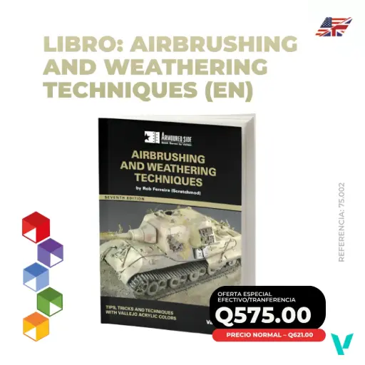 [75.002] Libro: Airbrushing and Weathering Techniques (EN) 75.002