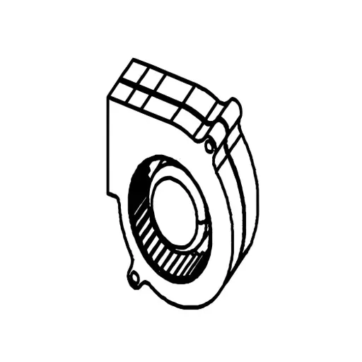 [20006130001] Ventilador del filtro de aire izquierdo para Creator 5 y Creator 5 Pro