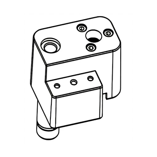 [20006171001] Conjunto de conexión del husillo izquierdo trasero para Creator 5 / Creator 5 Pro