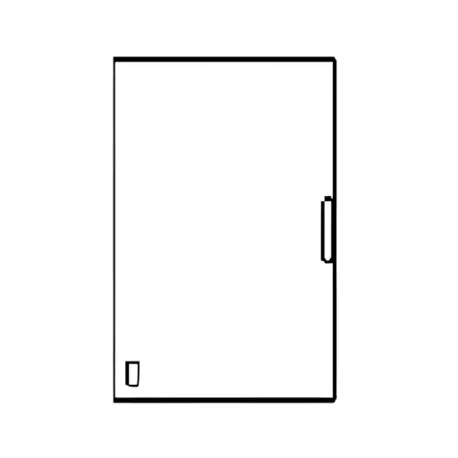 [20006153001] Conjunto de la puerta frontal para Creator 5 Pro