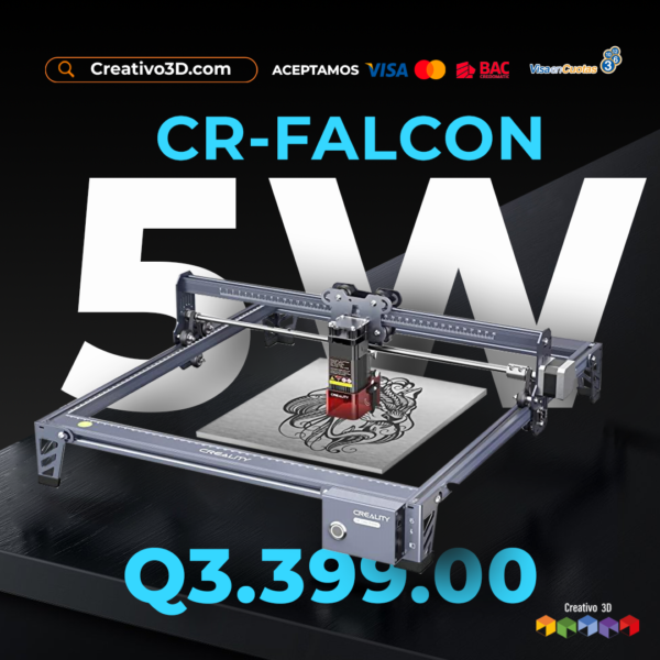 Grabadora y Cortadora Láser CR-Falcon