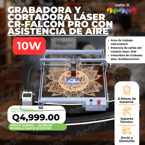 Cortadora Láser de Diodo 10W - Guatemala