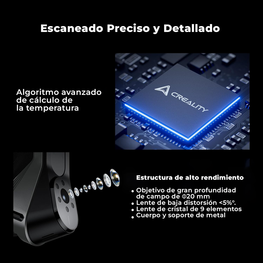 Creality CR Scan Raptor Pro : fiche technique et prix scanner 3D