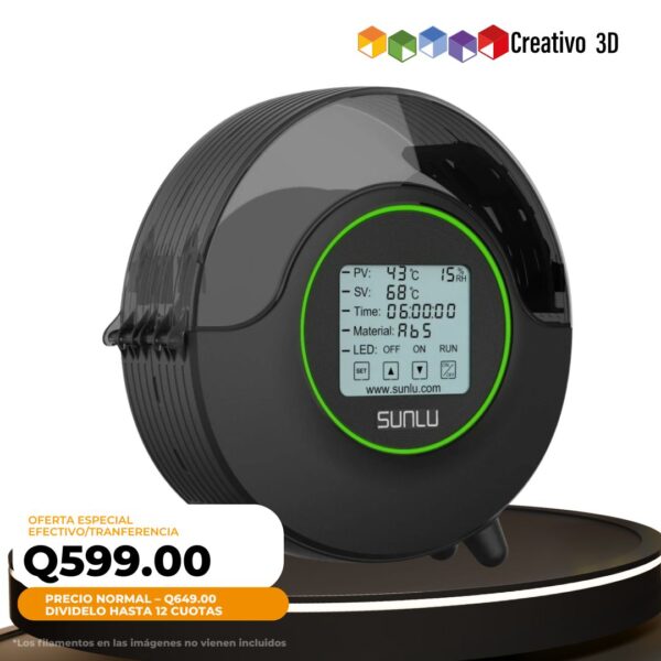 SUNLU FilaDryer S2 - Secadora de Filamento Mejorada