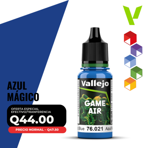 Vallejo Game Air - Azul Mágico (76.021 - Pos. 26)