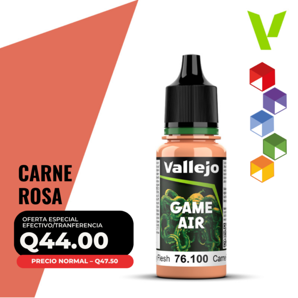 Vallejo Game Air - Carne Rosa (76.100 - Pos. 4)