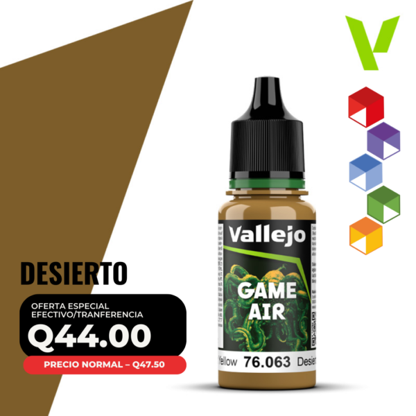 Vallejo Game Air - Desierto (76.063 - Pos. 39)