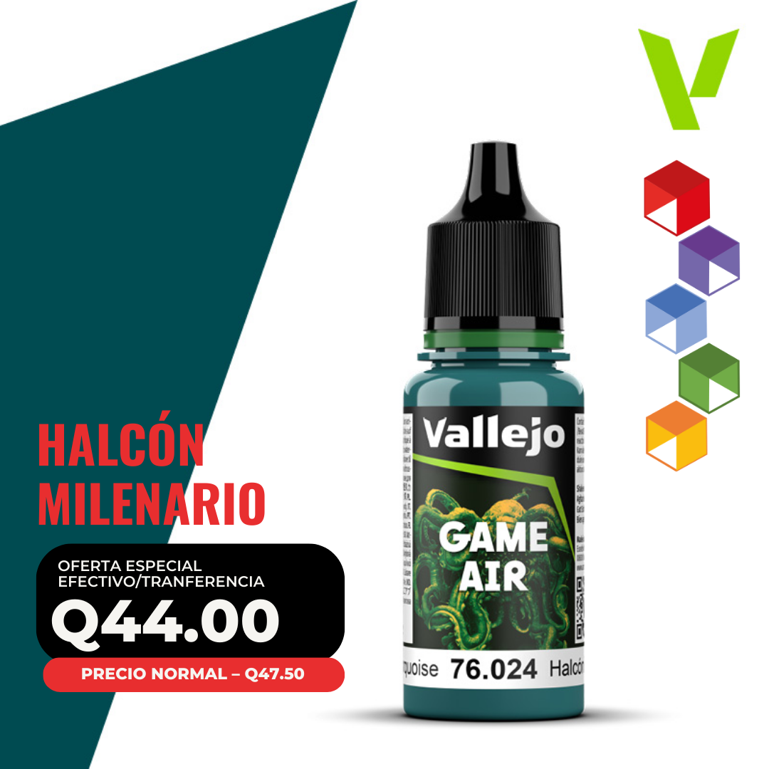 Vallejo Game Air - Halcón Milenario (76.024 - Pos. 28) Vallejo Game Air - Halcón Milenario (76.024 - Pos. 28)