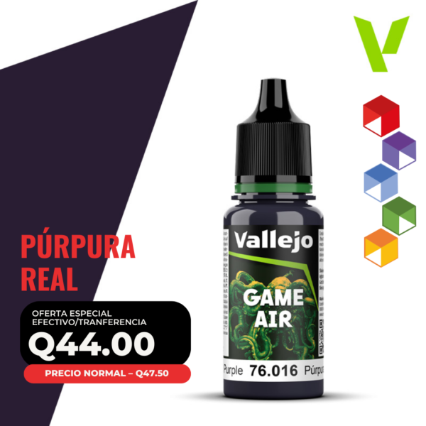 Vallejo Game Air - Púrpura Real (76.016 - Pos. 20)