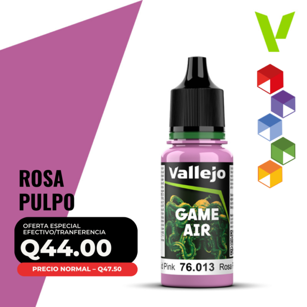 Vallejo Game Air - Rosa Pulpo (76.013 - Pos. 16)