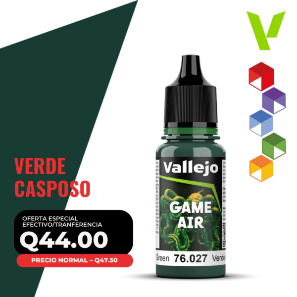 Vallejo Game Air - Verde Casposo (76.027 - Pos. 32)