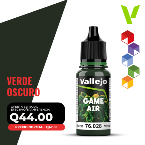Vallejo Game Air - Verde Oscuro (76.028 - Pos. 36)